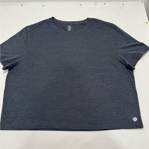 Women's XL Rhoback Dark blue Performance Crew Neck T-Shirt